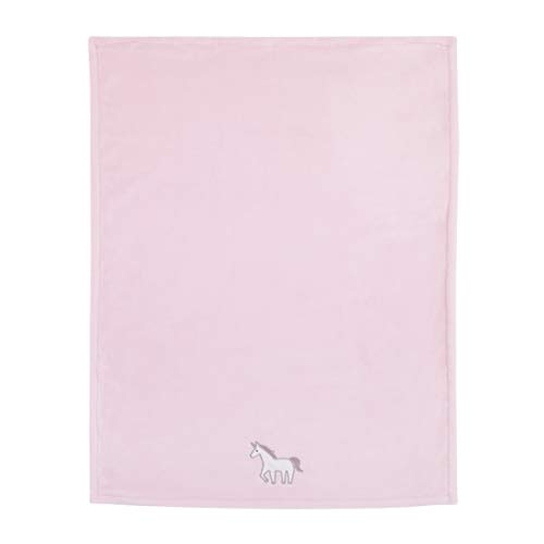 Carters Unicorn Snuggles Plush Baby Blanket