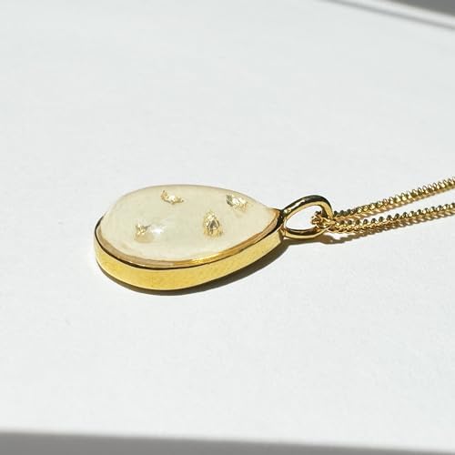 Milky Treasures Gold Necklace DIY Breastmilk Jewelry Kit