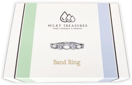 Band Ring DIY Breastmilk Jewelry Kit Adjustable Size 6-10