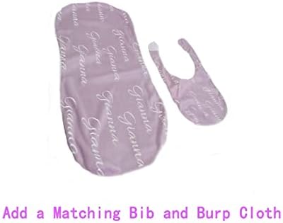 Personalized Girl Baby Blanket with Name 40x50in