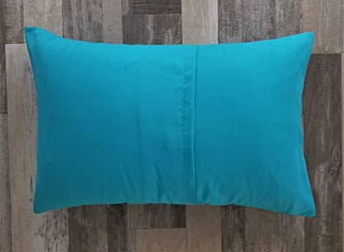 ELLA MAX Turquoise Teal Toddler Travel Pillowcase