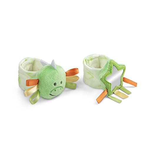 DEMDACO Unicorn Wrist Rattle and Mirror Toy