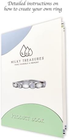 Band Ring DIY Breastmilk Jewelry Kit Adjustable Size 6-10