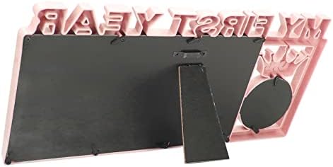 Walfront My First Year Baby Photo Frame Set - 12 Month Growth Display