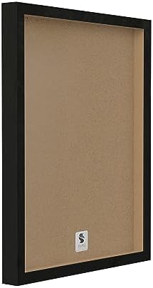 Stupell Industries Deco Summer Sun Wall Art 24x30 Black Framed