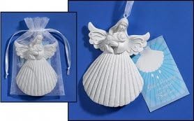 Christian Brand Baptism Shell Angel Keepsake 1