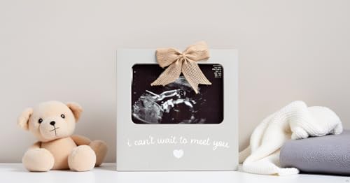 Kate Milo Sonogram Photo Frame Gray