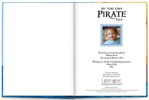 Personalized Pirate Story Book for Kids - I See Me Hardcover Keepsake