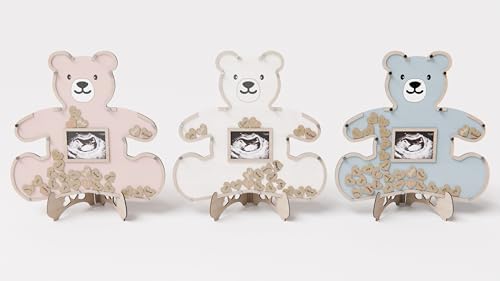 Real Bossy Baby Teddy Bear Guest Book Frame
