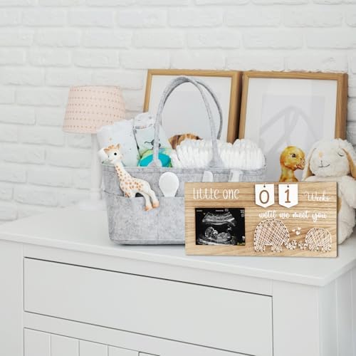 Glodecart Baby Sonogram Frame with Countdown Tiles 1