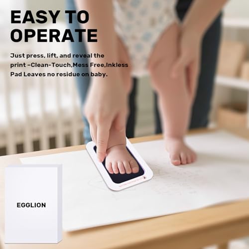 EGGLION 4-Pack Inkless Baby Pet Print Kit