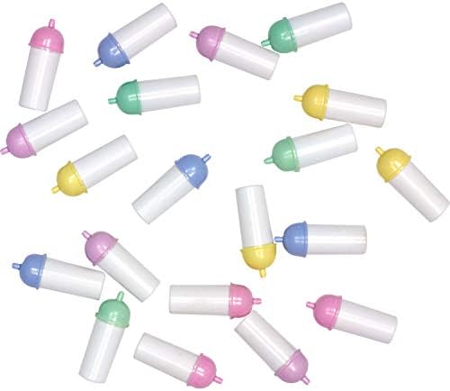 Simplicity Mini Baby Bottles Favor Accents 20 Count