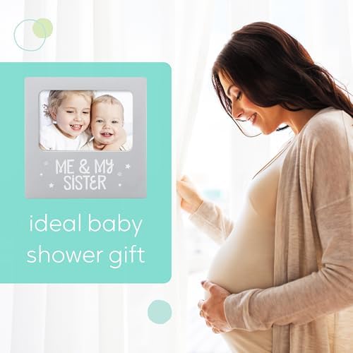 Tiny Ideas Sibling Photo Frame for Baby Keepsakes