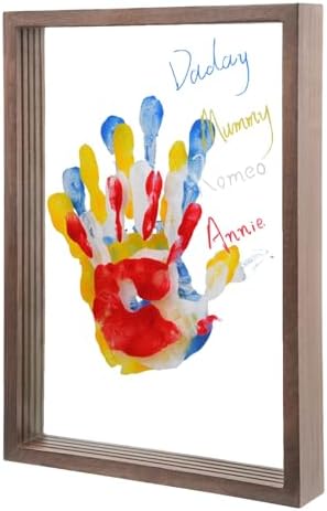 Family Handprint Frame Kit with 12 Colors Pens