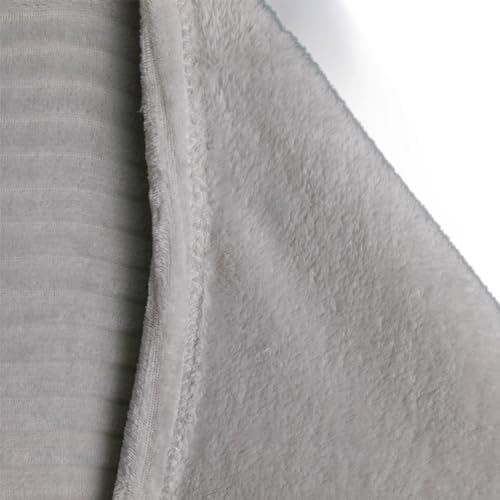 Cudlie Baby Blanket Mickey Mouse Licensed Gray Fleece