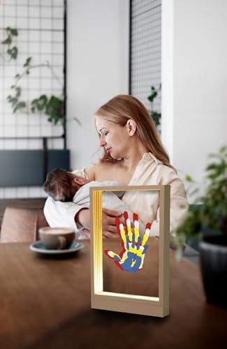 Family Handprint Kit with LED Light and Frame 1
