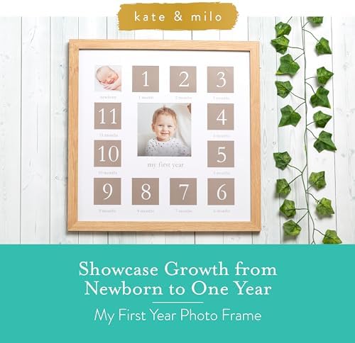 Kate Milo My First Year Wooden Picture Frame