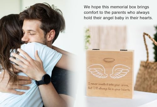 Jwitao Miscarriage Memorial keepsake box for mom and dad
