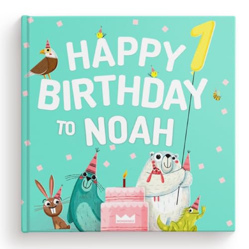 Wonderbly Personalized 1st Birthday Book - Happy Birthday to You
