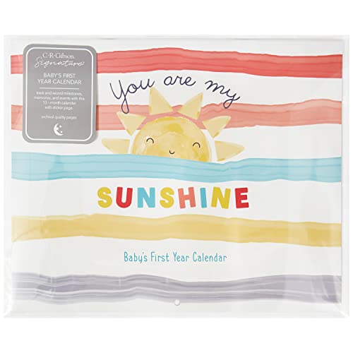 CR Gibson BA3-24545 You Are My Sunshine Keepsake Calendar