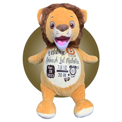 Baby Birth Stats Plush - Personalized Keepsake for Newborns