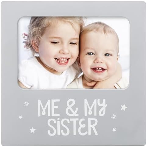Tiny Ideas Sibling Photo Frame for Baby Keepsakes