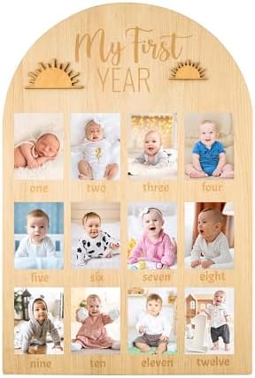 R HORSE First Year Photo Display Wooden Board