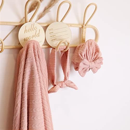 Golener 5PCS Swaddle Blanket for Babies - Soft Stretchy Cotton Blend