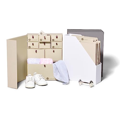 Savor Deluxe Baby Keepsake Box with Labels