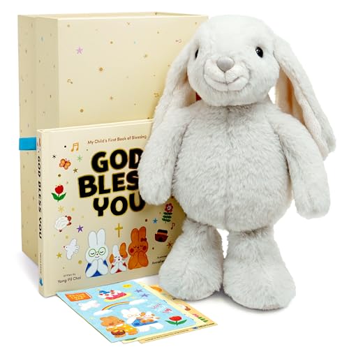 HELLO 2 KIDS Praise Bunny Christening Gift Set