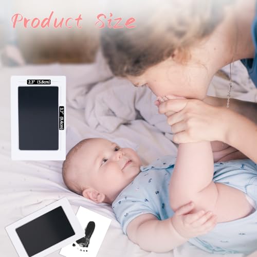 Tubuui 4-Pack Inkless Hand and Footprint Kit for Baby