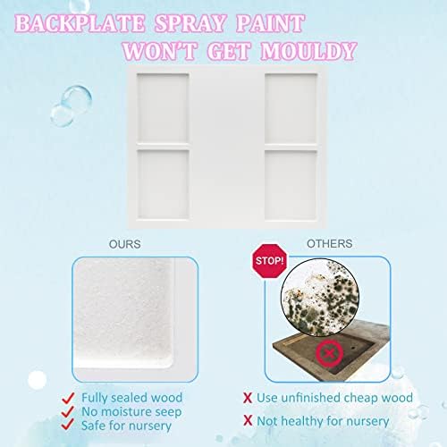 MICKYU Baby Hand and Footprint Kit - Personalized Keepsake Frame