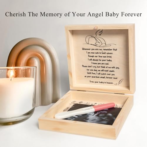 Jwitao Miscarriage Memorial keepsake box for mom and dad