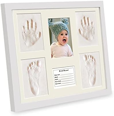 MICKYU Baby Hand and Footprint Kit - Personalized Keepsake Frame