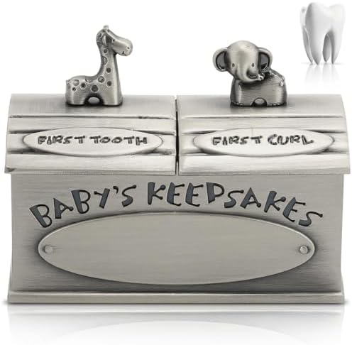 Cyrank Baby Keepsake Box with Lids