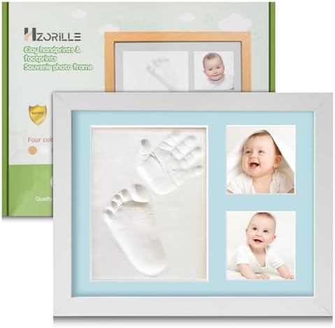 Baby Hand Footprint Kit with Frame - Newborn Keepsake