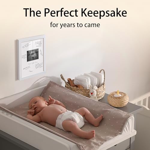 Sonogram Signature Frame Guest Book for Expecting Moms