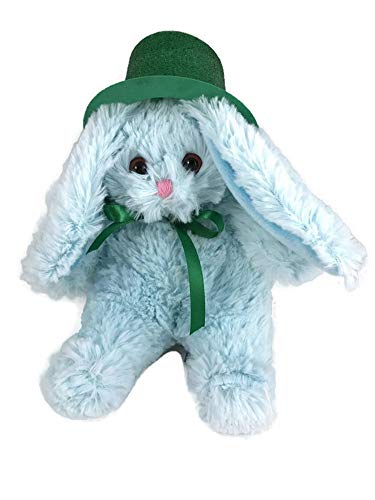 Babies First Keepsake St Patricks Day Bunny Blue 1