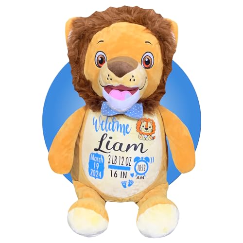 Baby Birth Stats Plush - Personalized Keepsake for Newborns