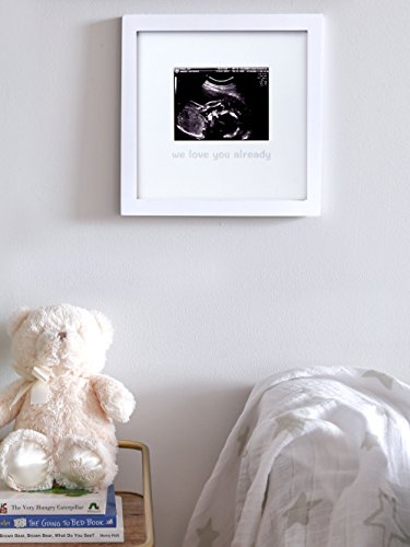Tiny Ideas We Love You Already Sonogram Keepsake Frame Pack of 2