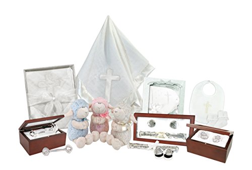 Stephan Baby Keepsake Rattle in Gift Box 4-Inch Silver Plated
