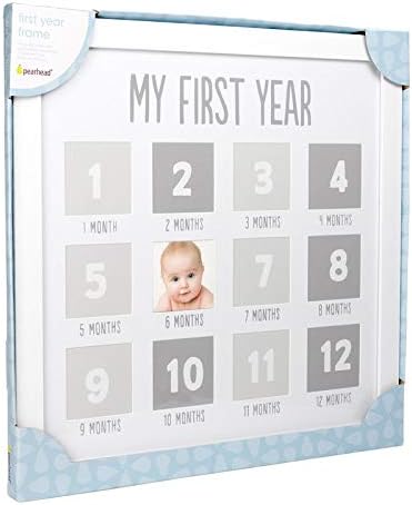 Pearhead My First Year Baby Keepsake Frame 1