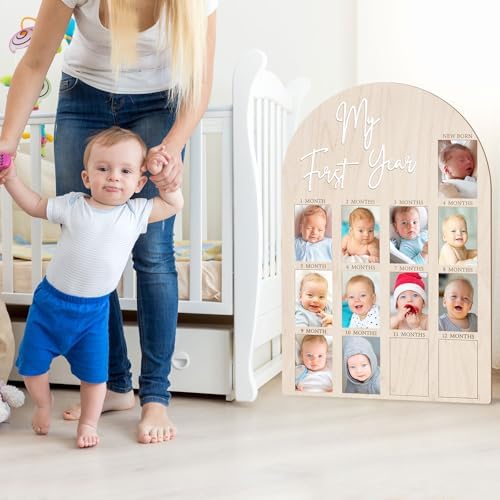 Bosctanuc 33 x 22 Inch My First Year Photo Frame