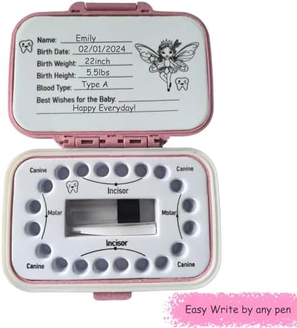 FurPaw Tooth Fairy Box - Natural Wheat Straw PP Pink