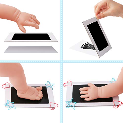 MengNi Inkless Hand Footprint Kit - Safe Easy for Baby Pets