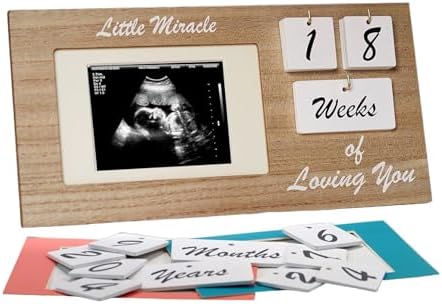 YelloIris Brown Ultrasound Keepsake Frame