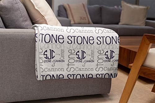 Personalized Baby Blanket with Name for Newborn