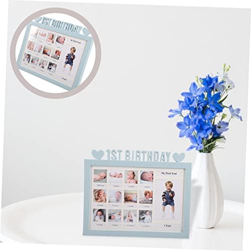 Birthday Photo Frame for Boys Milestone Growth Organizer