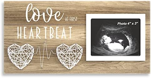 EURSET Baby Ultrasound Picture Frame - Keepsake Gift for Pregnancy Announcements
