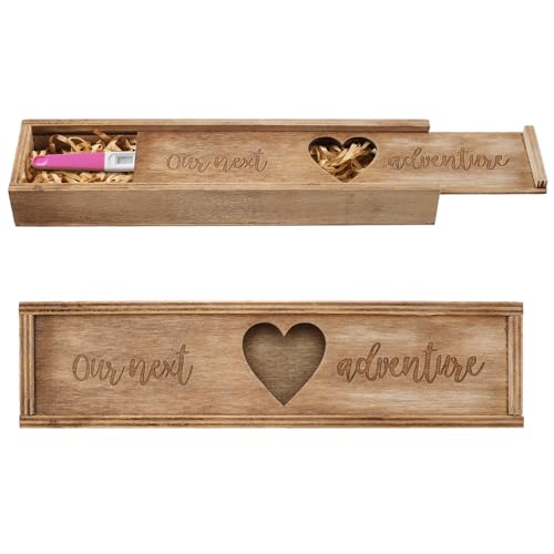 Barydat Wooden Pregnancy Test Keepsake Box